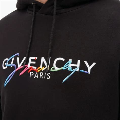 givenchy signature hoodie fake|givenchy hoodie with holes.